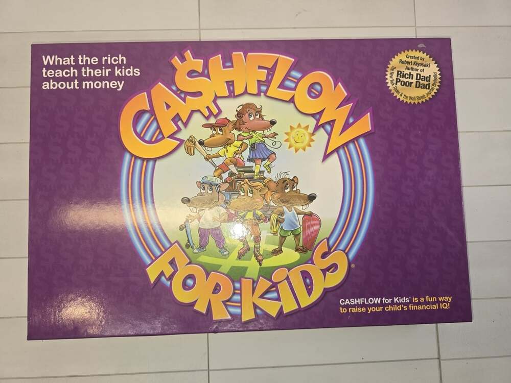 Cashflow for Kids Board Game Rich Dad Poor Dad Robert Kiyosaki **MISSING DICE**